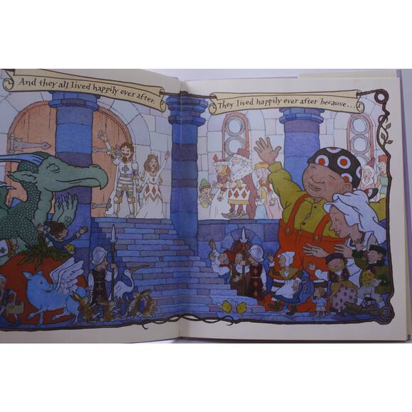 The End, David LaRochelle, Richard Egielski, Picture Book, Fairy Tale, Adventure - Picture 3 of 3